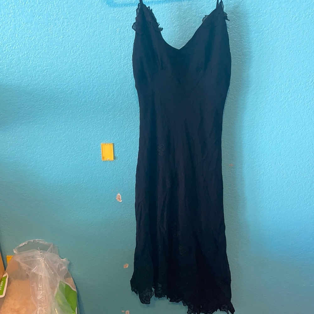 Black Mid Length Dress